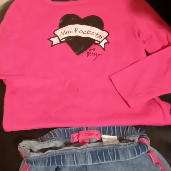 Betsy Johnson Girls 3 piece outfit - Picture 3 of 5